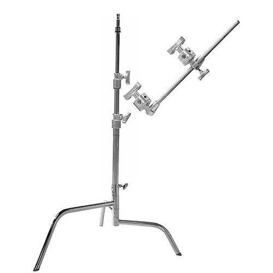 Matthews Matthews Hollywood 20" C+Stand With 20" Riser, Turtle Base, Grip Head & Arm Light Stands