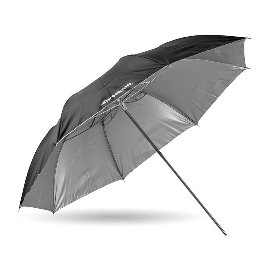 Westcott Westcott 43In. Soft Silver Collapsible Umbrella Lighting Umbrellas