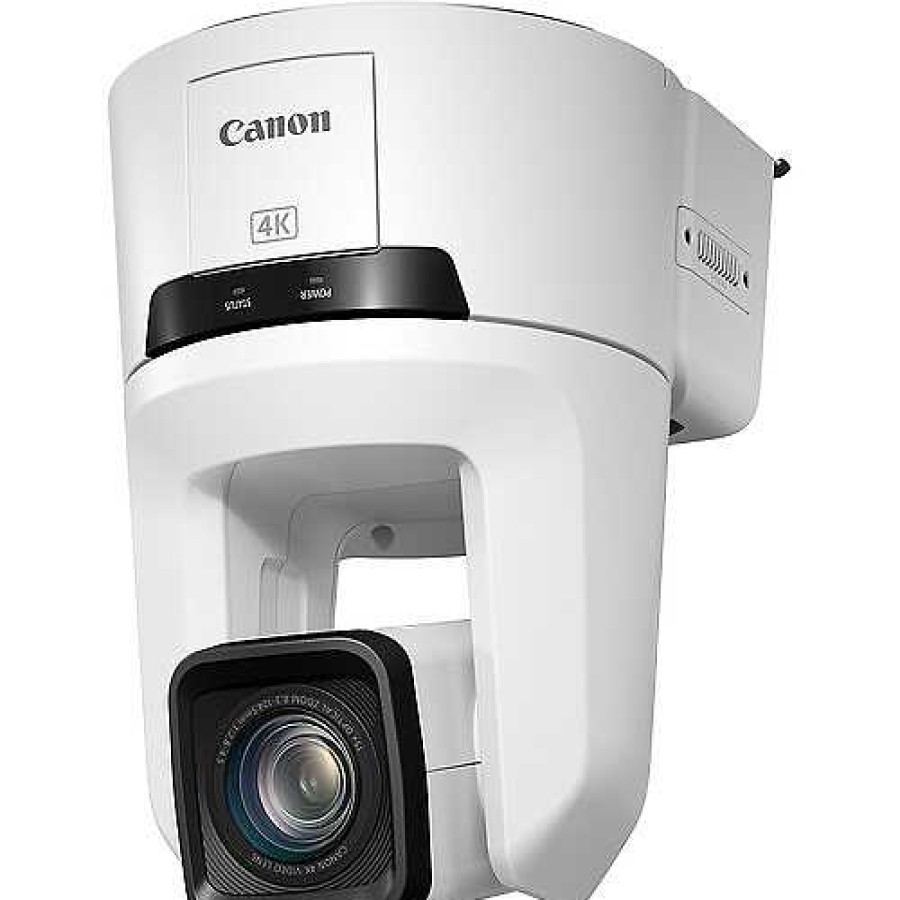 Canon Canon Cr-N500 Professional 4K Ndi Ptz Camera With 15X Zoom (Titanium White) Ptz Remote Cameras