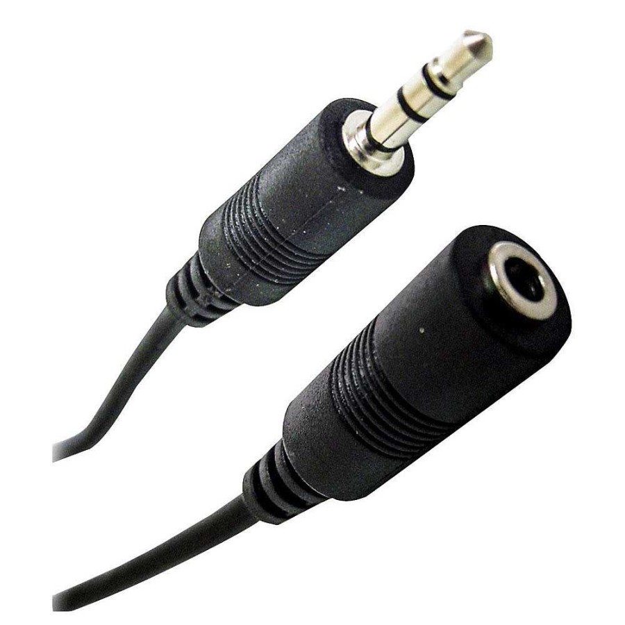 Calrad Calrad Cable With 3.5Mm Stereo Plug To 3.5Mm Stereo Jack (6 Ft. Long) Audio Cables