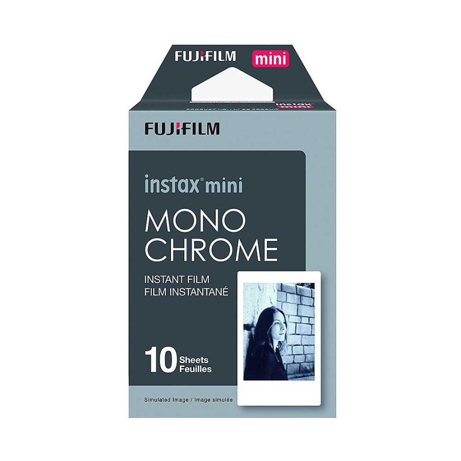 Fujifilm Fujifilm Instax Monochrome Instant Mini Film - 10 Prints Film & Darkroom