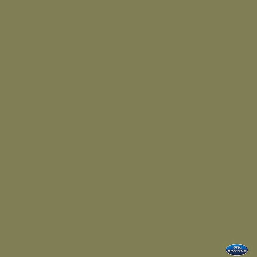 Savage Savage 107" X 12Yds Background Paper (#34 Olive Green) Paper Backgrounds