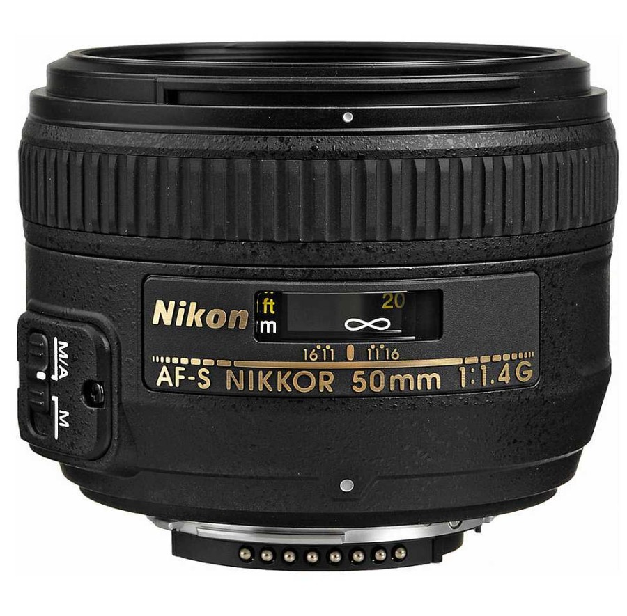 Nikon Nikon Af-S Nikkor 50Mm F/1.4G Autofocus Lens Normal Lenses