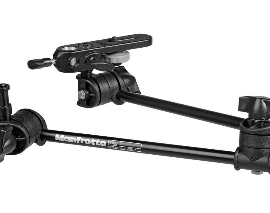 Manfrotto Manfrotto 196B-2 2-Section Single Articulated Arm With Bracket Grip Heads & Arms