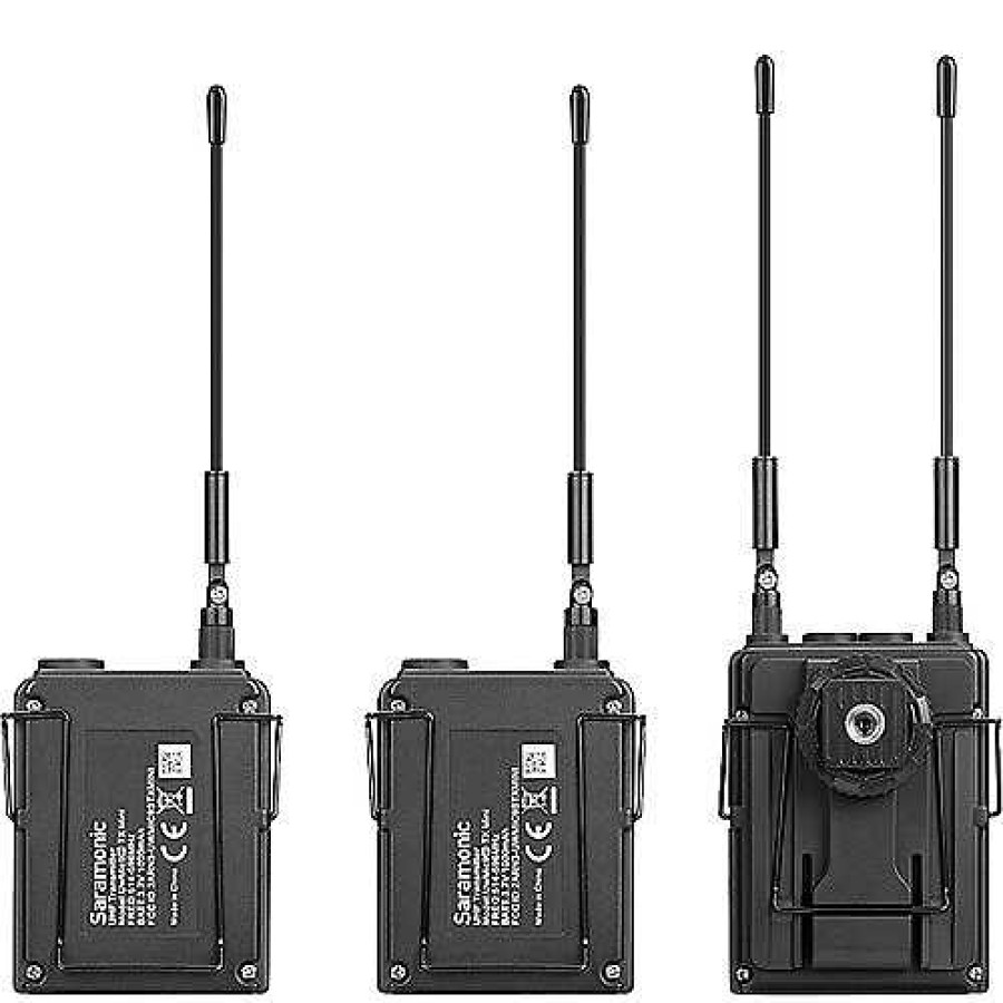 Saramonic Saramonic Uwmic9S Mini Kit2 Compact 2-Person Camera-Mount Wireless Omni Lavalier Microphone System (514 To 596 Mhz) Wireless Audio Systems