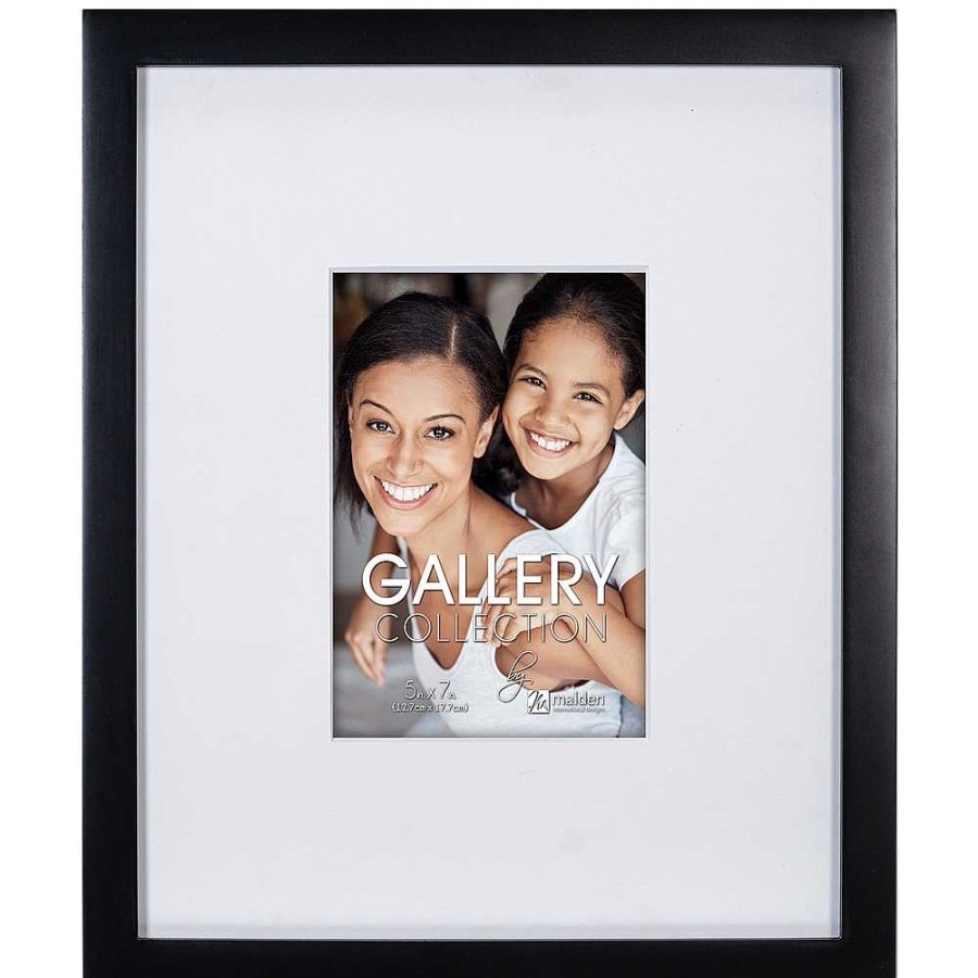 Malden Malden 5 X 7 In. Modern Picture Frame (Black) Frames & Albums