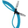 Kondor Blue Kondor Blue Lemo To Lemo 2-Pin Coiled Power Cable For Arri To Teradek Video Cables