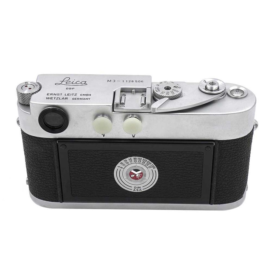 Leica Leica M3 Body With Elmar 50Mm F/2.8 Kit Chrome - Pre-Owned Film Cameras