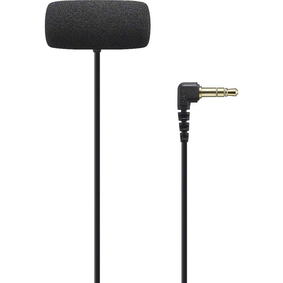 Sony Sony Ecm-Lv1 Compact Stereo Lavalier Microphone With 3.5Mm Trs Connector Microphones