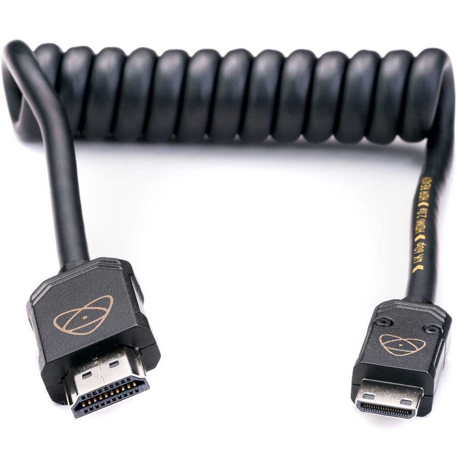 Atomos Atomos Atomflex Coiled Mini-Hdmi To Hdmi Cable (12 To 24 In.) Cables