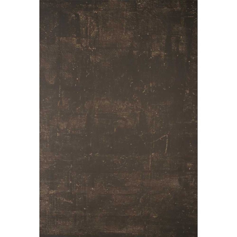 Gravity Backdrops Gravity Backdrops 8.9 X 19.7 Ft. Hand Painted Classic Collection Canvas Distressed Texture Backdrop (Warm Gray) Fabric Backgrounds