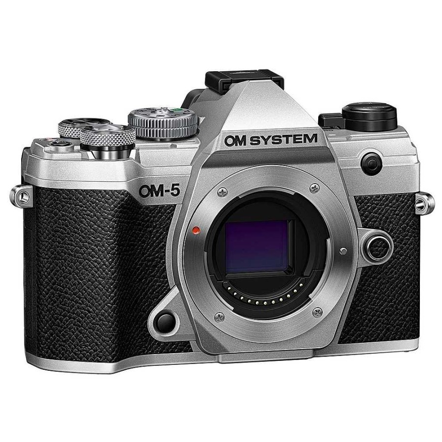 OM System Om System Om-5 Mirrorless Micro Four Thirds Digital Camera Body (Silver) Mirrorless