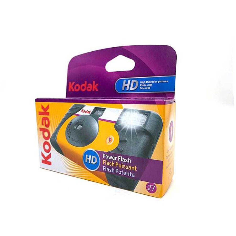 Kodak Kodak Hd Power Flash Single Use 35Mm Film Camera Film Cameras