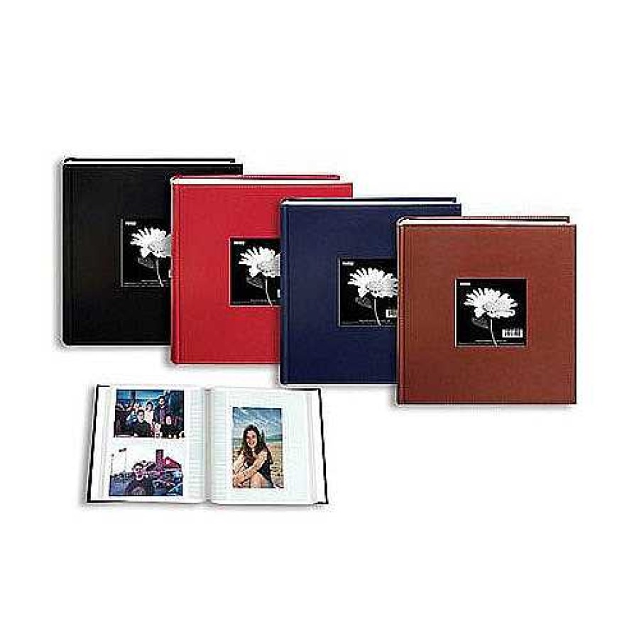 Pioneer Pioneer 4X6 Sewn Leatherette Frame Album (Assorted Colors) Frames & Albums