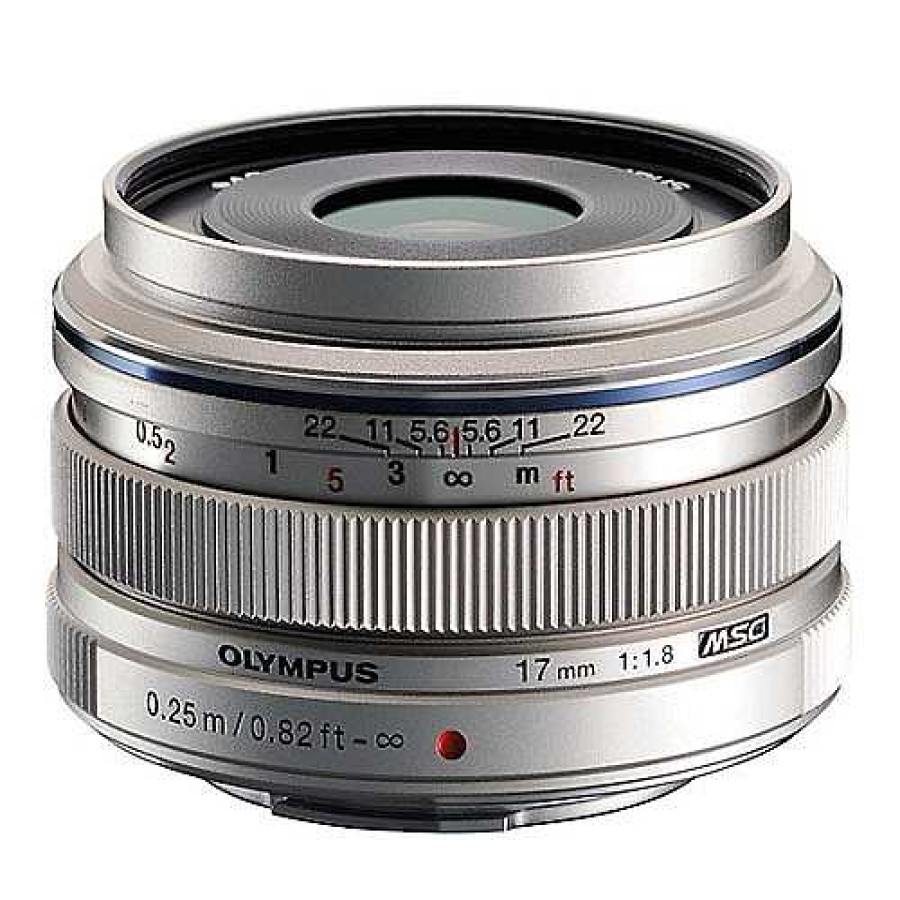 OM System Om System 17Mm F/1.8 M.Zuiko Wide-Angle Lens For Micro Four Thirds Mount (Sliver) Wide Angle Lenses