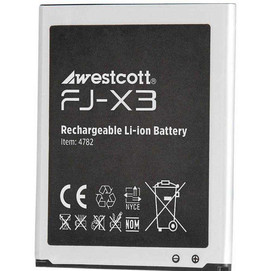 Westcott Westcott Rechargeable Battery For Fj-X3M And Fj-X3S Flash Triggers Remote Transmitters & Receivers