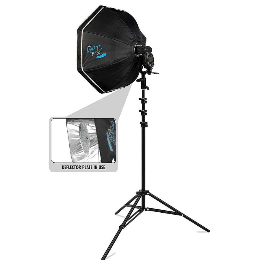 Westcott Westcott Rapid Box 26 In. Octa Speedlite Kit Octagonal Soft Boxes