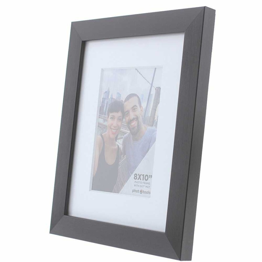 Phototools Phototools 8 X 10" Photo Frame With 5 X 7" Mat Opening (Black) Frames & Albums