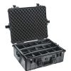 Pelican Pelican 1600B Watertight King Hard Case With Padded Dividers - Black Camera System Cases