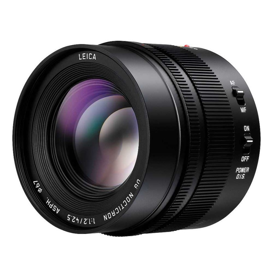 Panasonic Panasonic Leica Dg Nocticron 42.5Mm F/1.2 Power Ois Lens Normal Lenses