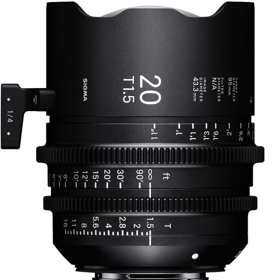 Sigma Sigma 20Mm T1.5 Ff High Speed Prime Lens For Sony E Mount Digital Cinema Lenses