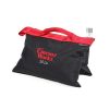 STUFFT Stufft Cinema Works 25 Lb Sandbag (Black With Red Handle) Sand & Weight Bags