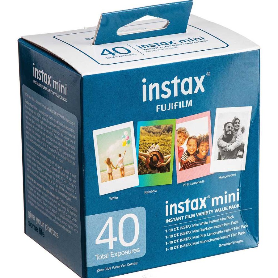 Fujifilm Fujifilm Instax Mini Instant Film Variety Value Pack (40 Exposures) Film & Darkroom