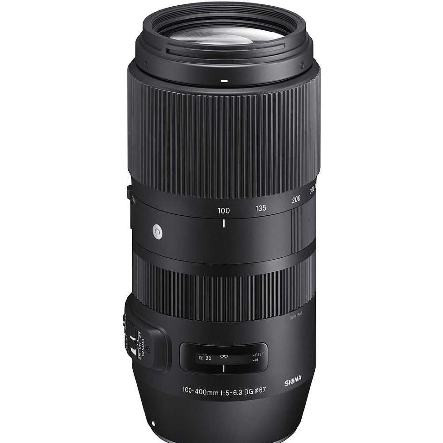 Sigma Sigma 100-400Mm F/5-6.3 Dg Os Hsm Contemporary Lens For Nikon F Zoom Lenses