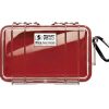 Pelican Pelican 1040 Micro Hard Case (Clear Red) Equipment Cases & Bags