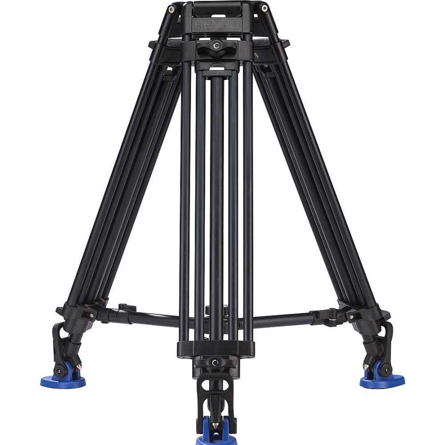 Benro Benro A674Tm Aluminum Tandem-Leg Video Tripod (100Mm Bowl) Video Tripods & Supports