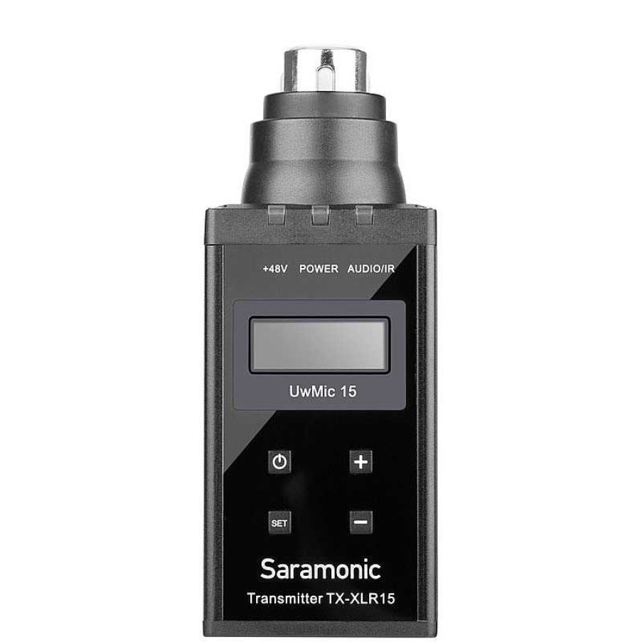 Saramonic Saramonic Sr-Xlr15 Xlr Plug-On Transmitter For Uwmic15 System (555 To 579 Mhz) Microphones Accessories