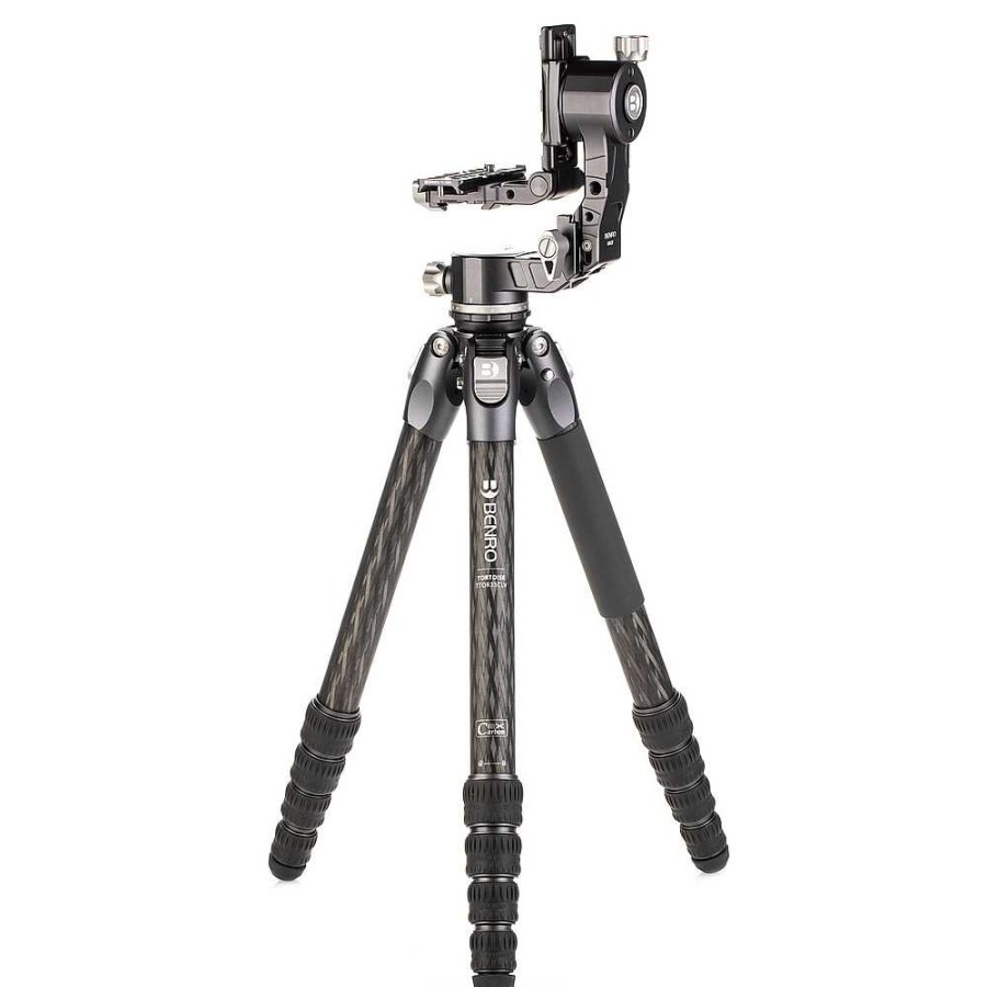 Benro Benro Ttor35C Carbon Fiber Tripod With Gh2F Folding Gimbal Head Tripod Kits