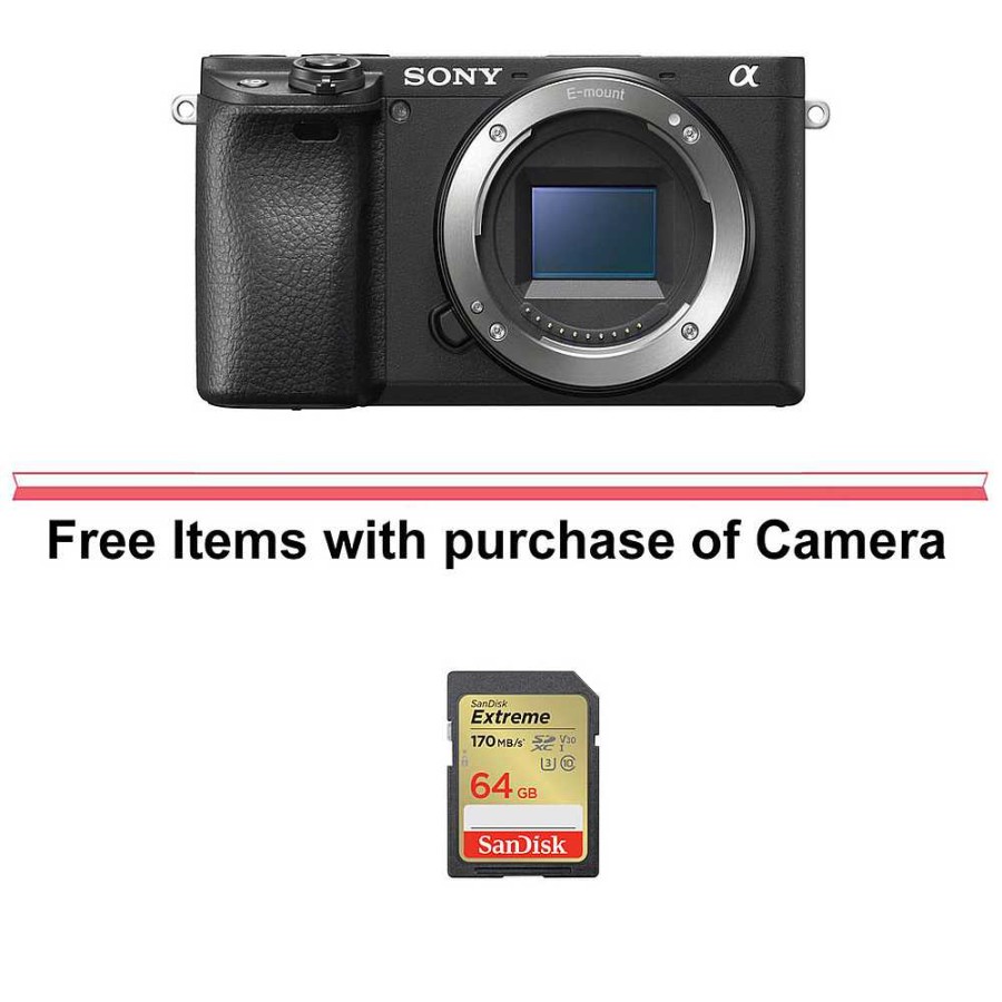 Sony Sony Alpha A6400 Mirrorless Digital Camera Body (Black) Mirrorless