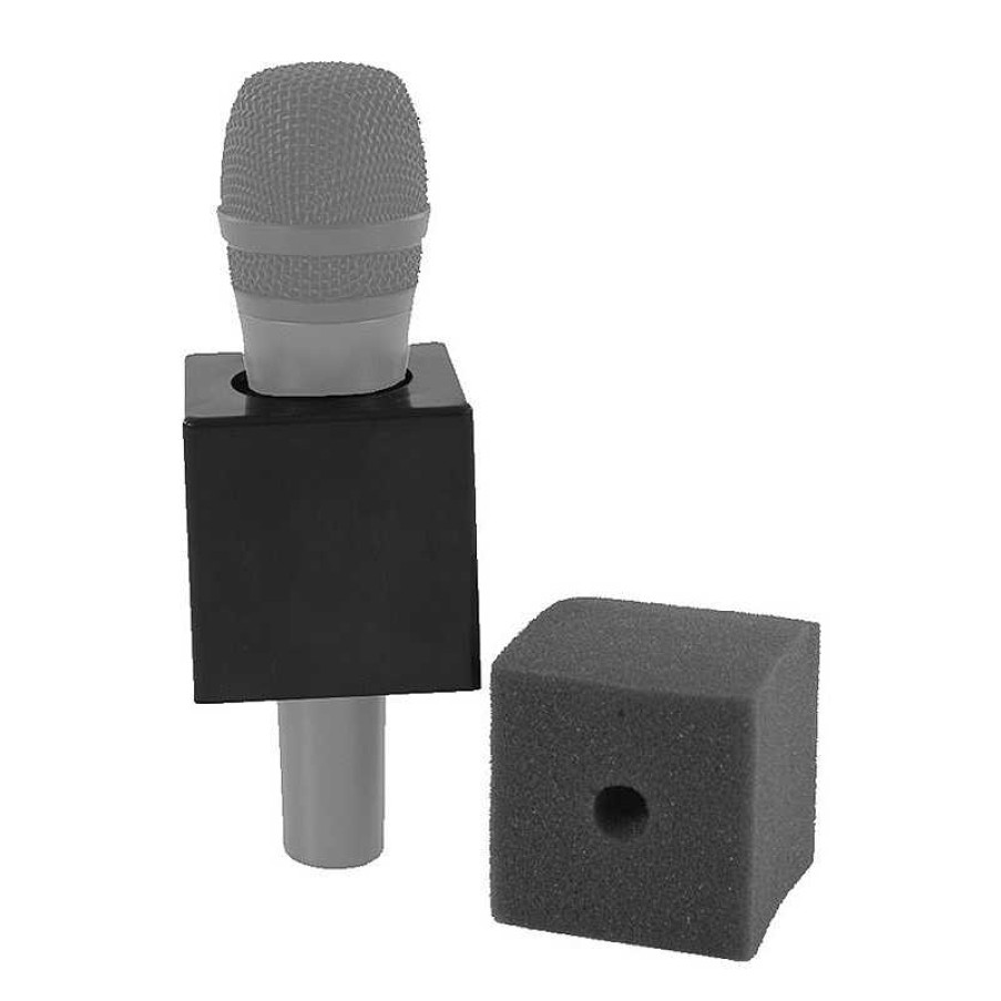 K-Tek K-Tek Kmicf Mic Flag (Square, Black) Microphones Accessories