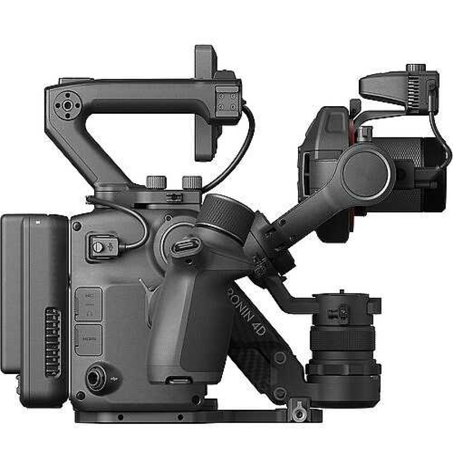 DJI Dji Ronin 4D 4-Axis Cinema Camera 8K Combo Kit With Dl Pz 17-28Mm T3.0 Asph Lens Digital Cinema Cameras