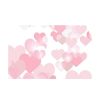 Savage Savage 53 In. X 18 Ft. Printed Background Paper (Love Burst) Paper Backgrounds