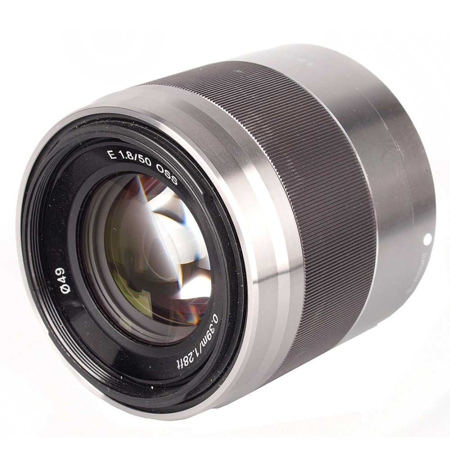 Sony Sony 50Mm F/1.8 Af E-Mount Lens (Silver) Normal Lenses