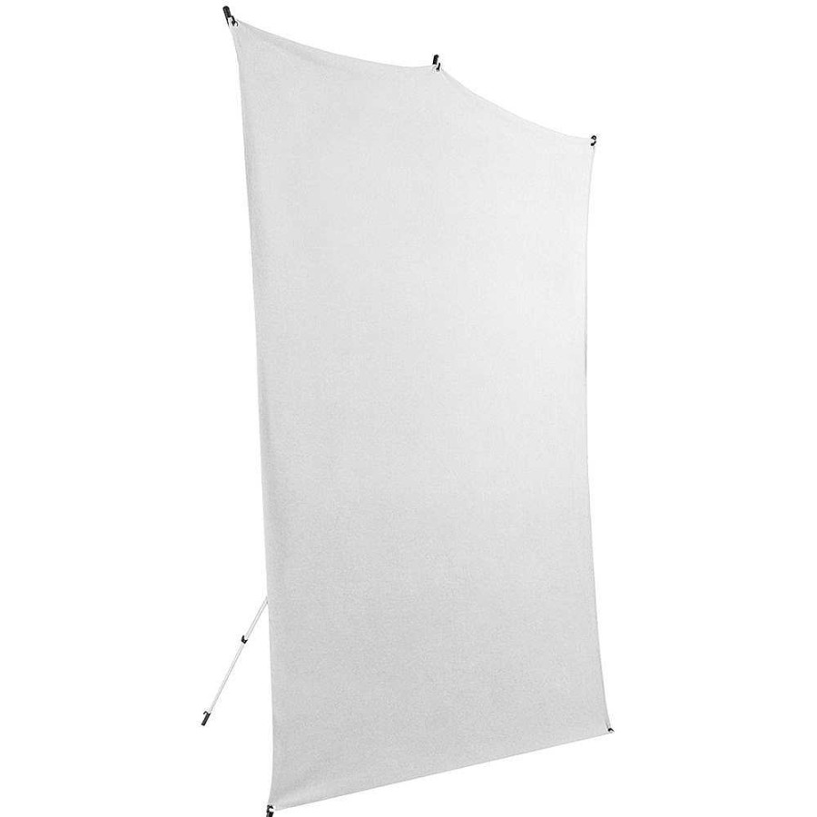 Savage Savage 5 X 7 Ft. Backdrop Travel Kit (White) Fabric Backgrounds