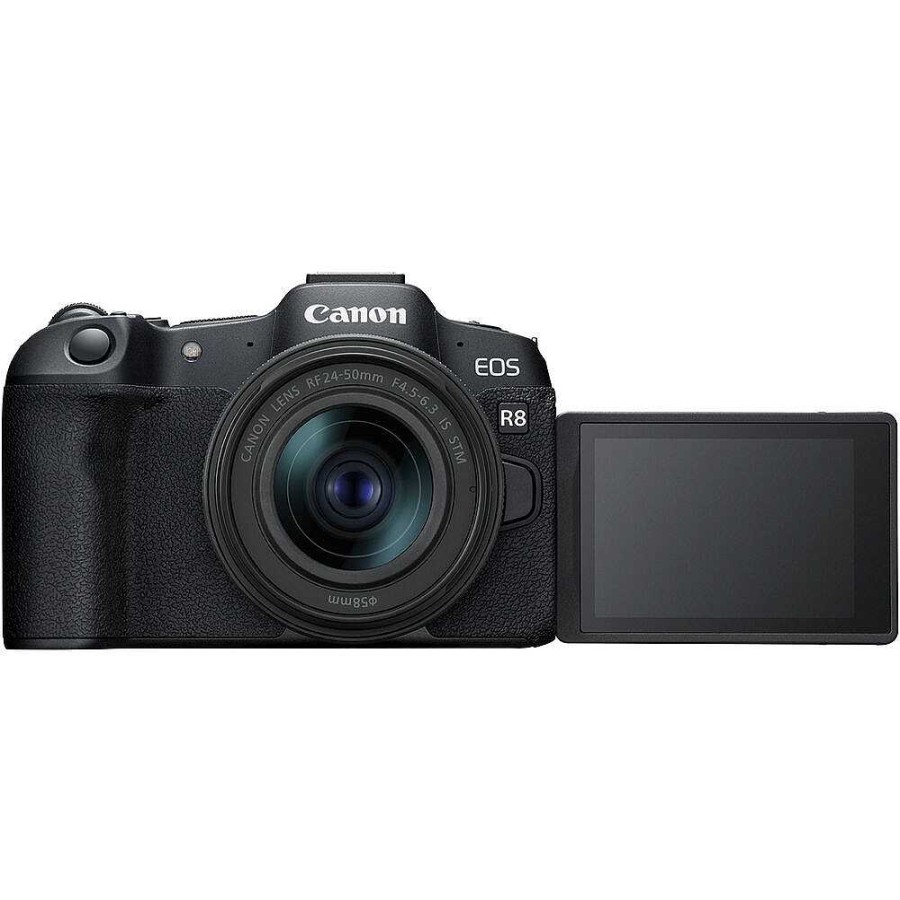 Canon Canon Eos R8 Mirrorless Digital Camera With 24-50Mm Lens Content Creator Kit Mirrorless