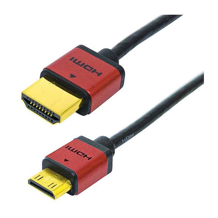 Calrad Calrad Hdmi Type A To Hdmi Mini Type C Male High Speed Ultra Slim Cable (1 M) Cables