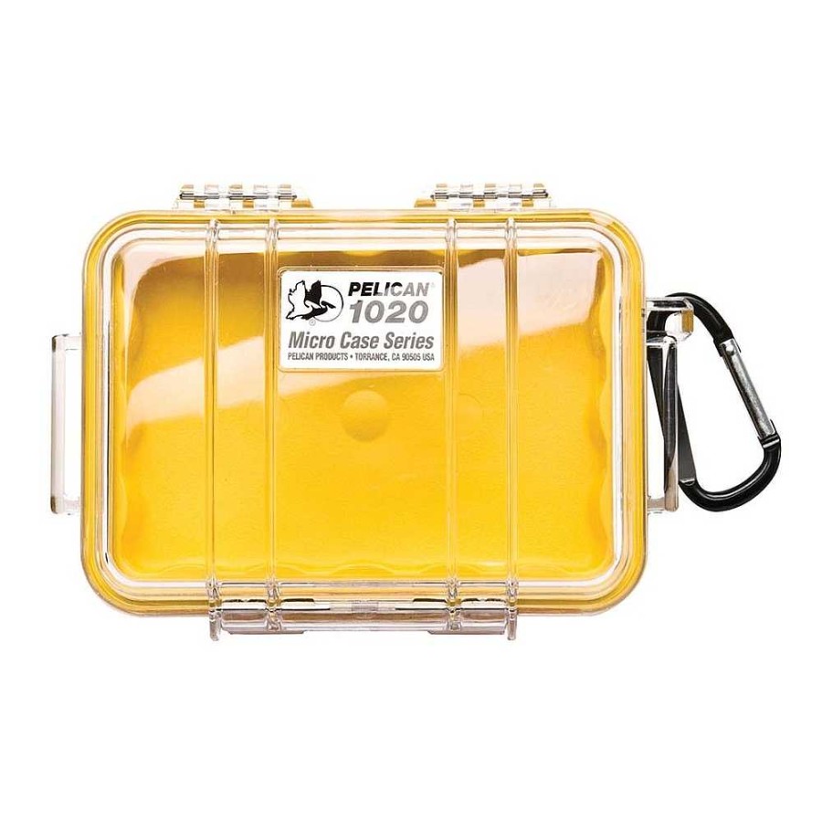 Pelican Pelican 1020 Micro Hard Case (Clear Yellow) Equipment Cases & Bags