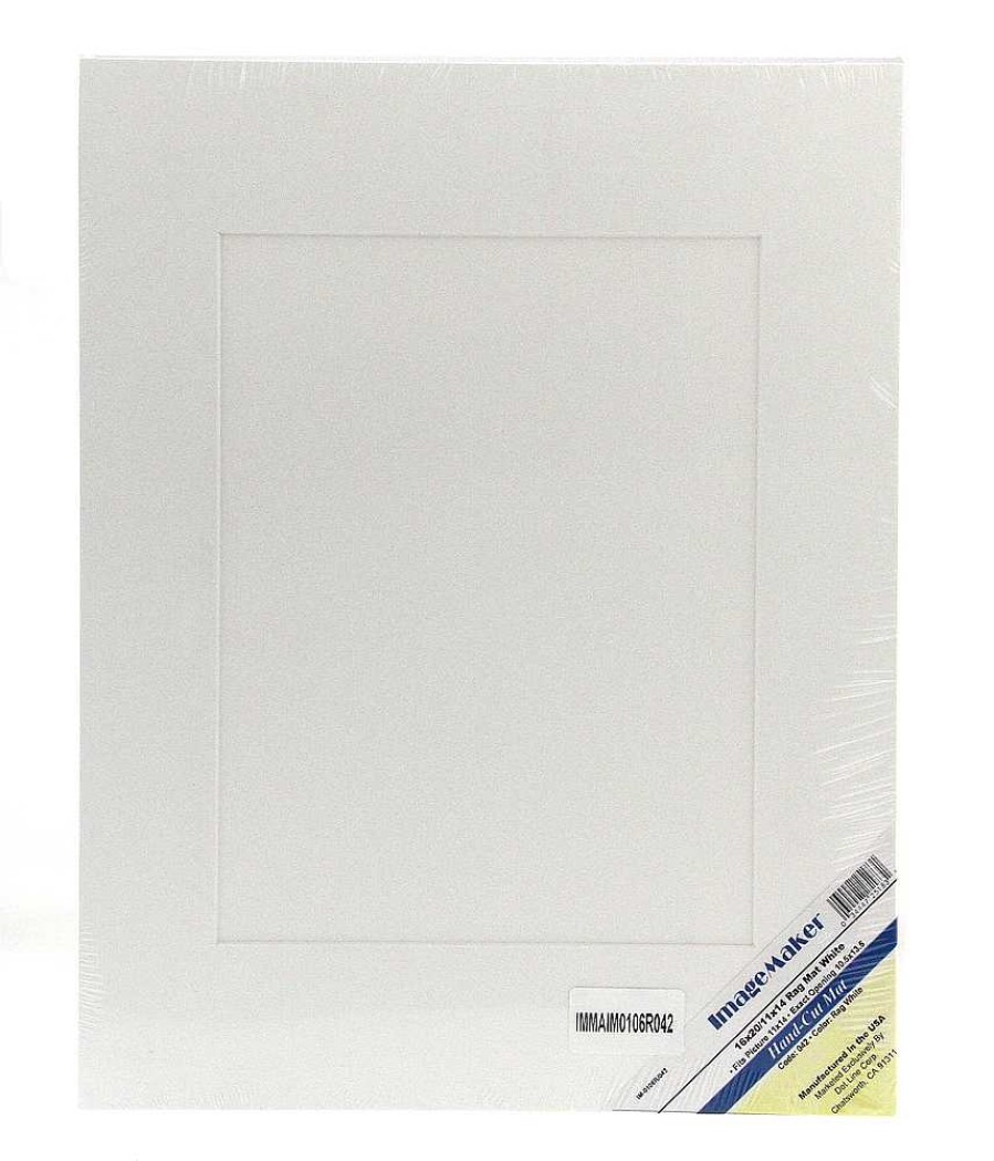 Imagemaker Imagemaker 16 X 20 Single Rag White Mat Board Frames & Albums