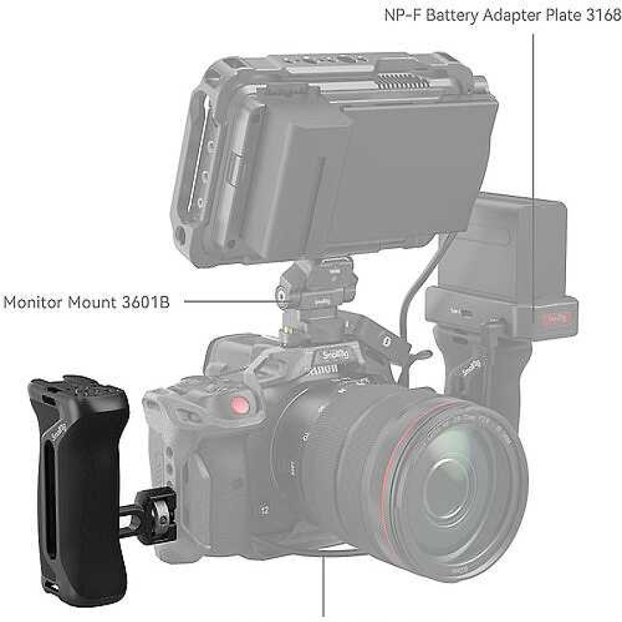 SmallRig Smallrig Universal Side Handle With Arri-Style Anti-Twist Mount Video Stabilization