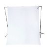 Westcott Westcott 9 X 10 Ft. Wrinkle-Resistant Cotton Backdrop (Hi Key White) Fabric Backgrounds