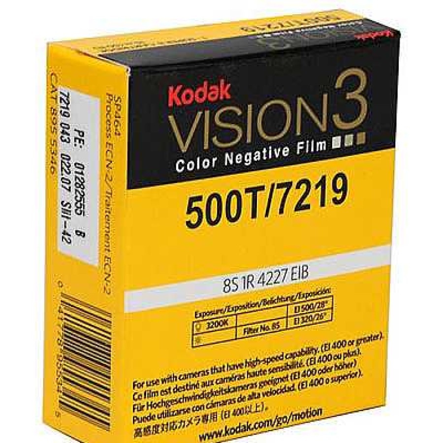 Kodak Kodak Vision 3 500T Color Negative Film 7219 / 50Ft. Super 8 Cartridge Film & Darkroom