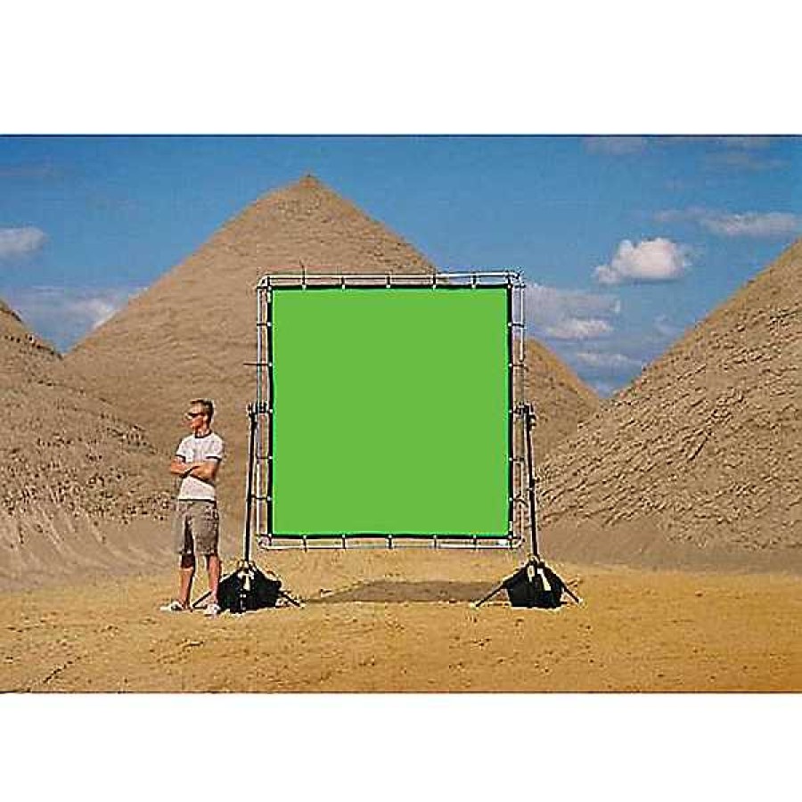 SunBounce Sunbounce Chroma-Key Green Screen For Sun-Scrim (8X8Ft.) Chroma Key Backgrounds