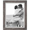 Malden Malden 8 X 10 In. Linear Rustic Wood Picture Frame (Rough Gray) Frames & Albums