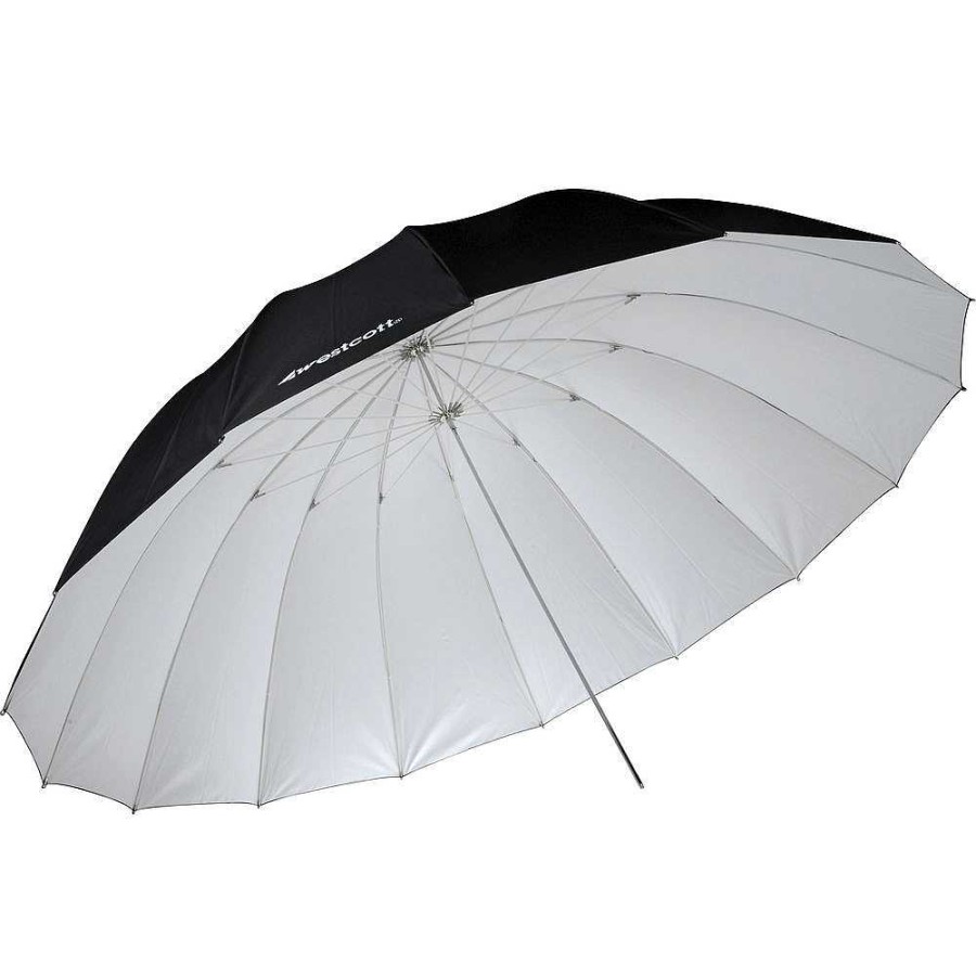 Westcott Westcott 7' White/Black Parabolic Umbrella (White/Black) Lighting Umbrellas