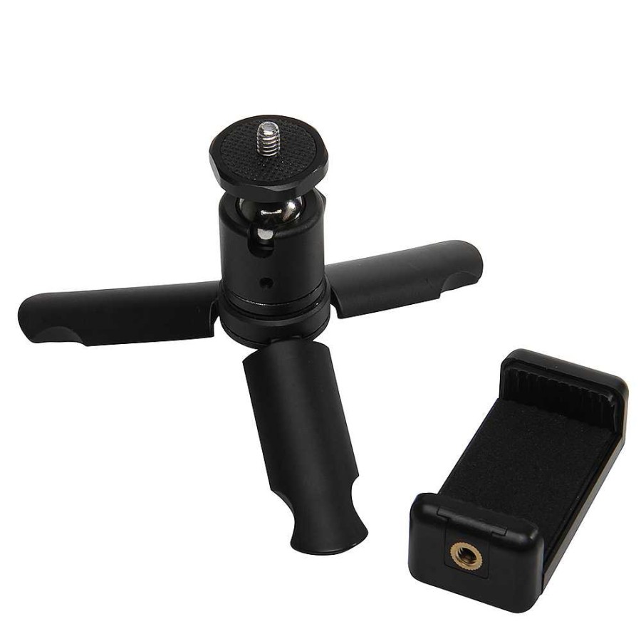 Dot Line Dot Line Phoneography Mini Tripod / Grip With Metal Ball Head And Phone Mount Tripod Kits