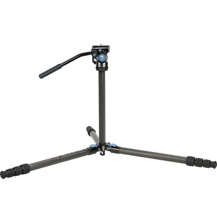 Sirui Sirui Standard Series 4-Section Carbon Fiber Tripod Kit With Ultracompact Video Head Tripod Kits